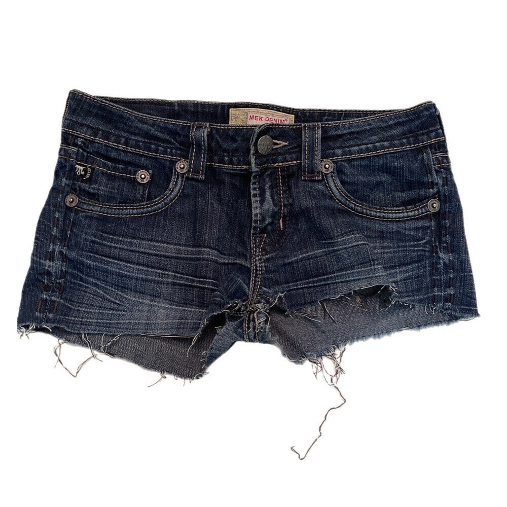 MEK Easton Size 29 Shorts Denim Richmond  Frayed Jean Women's Cutoff